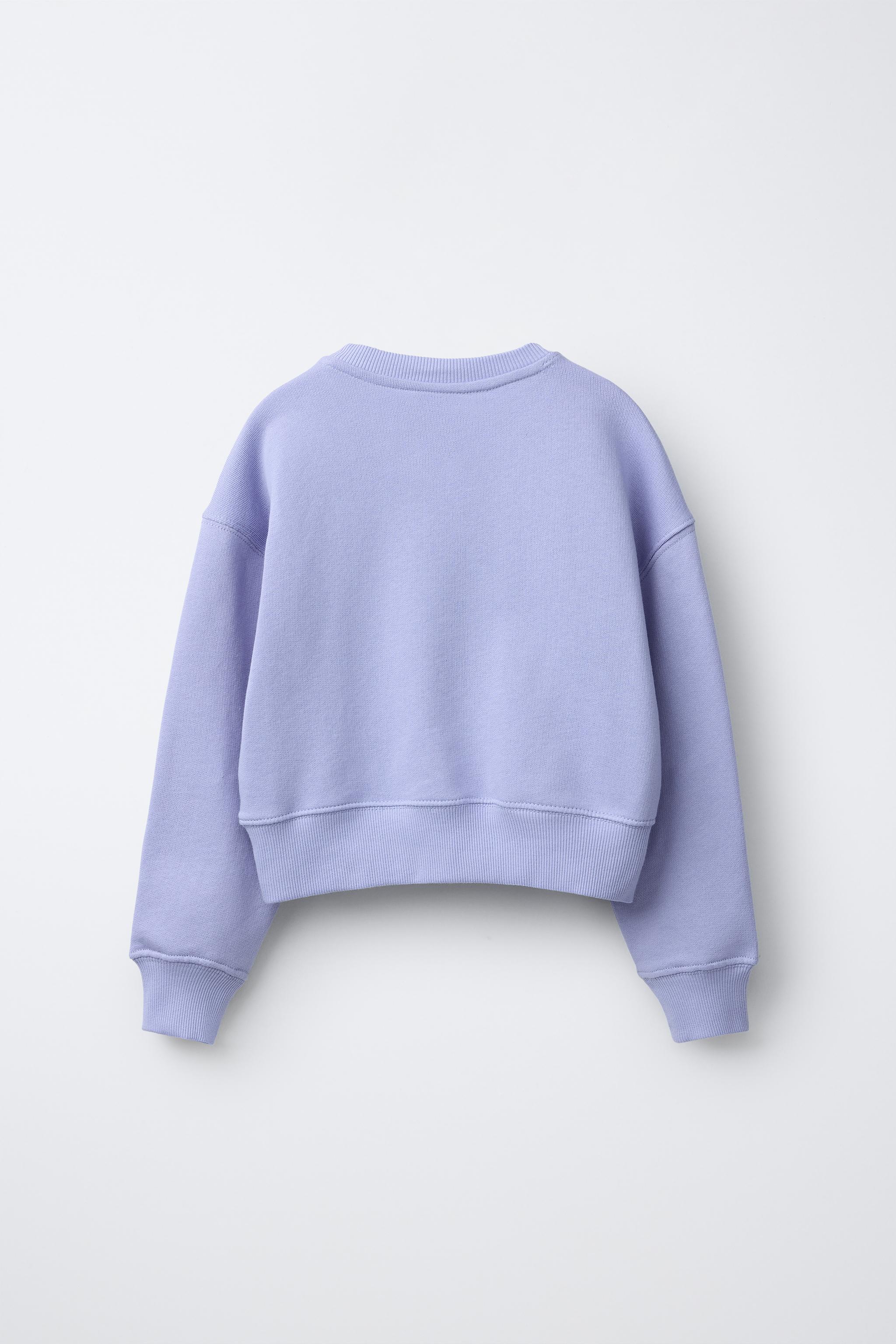 TEXT PRINT SWEATSHIRT